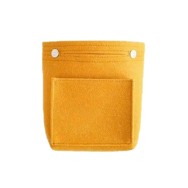 Filt Insert Bag Purse Liner GUL Yellow