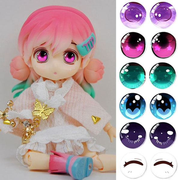 20st/10 par Eyes Crafts Eyes Puppet Crystal Eyes 16MM 16MM 16mm