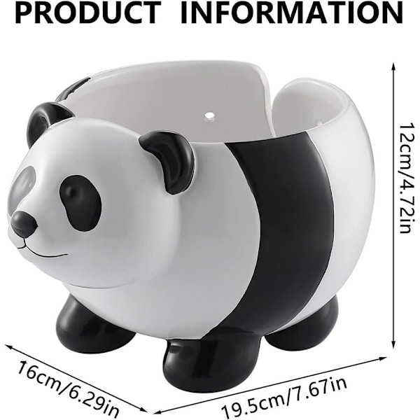 Stickskål Fri garnhållare PANDA PANDA panda