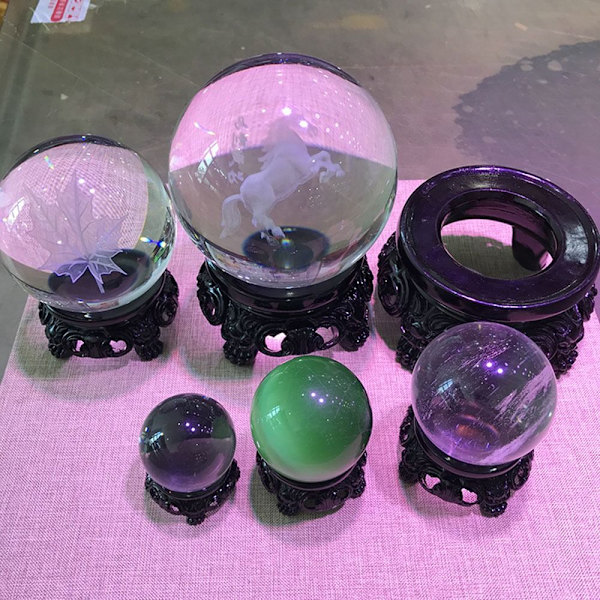 Kristallkula Display Stativ Sphere Hållare NO.3 No.3