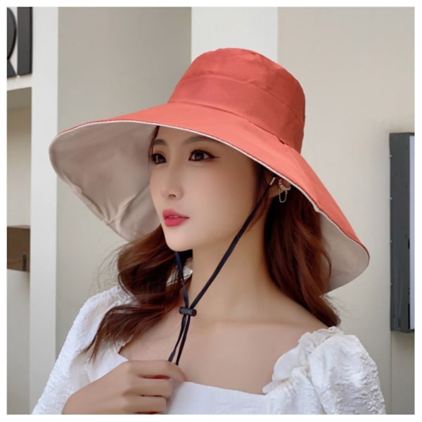 Bøttehatt Beach Cap TANGERINE Tangerine