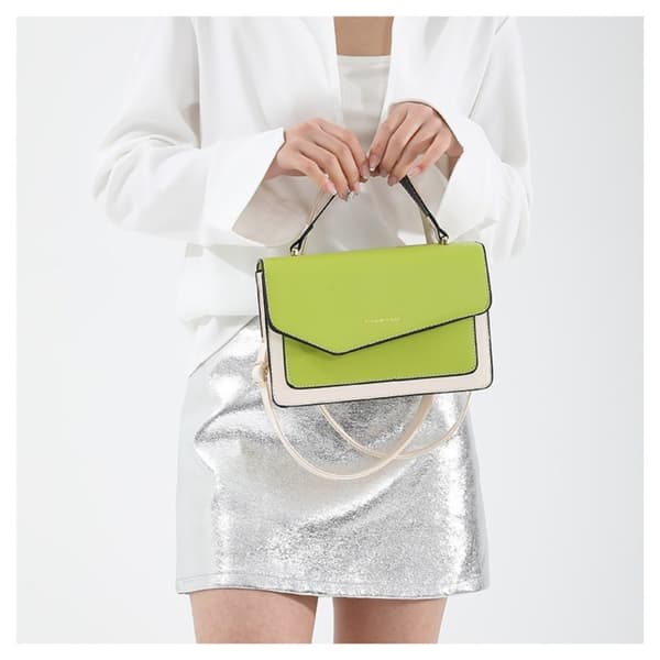 Axelväska Messenger Bag VIT White