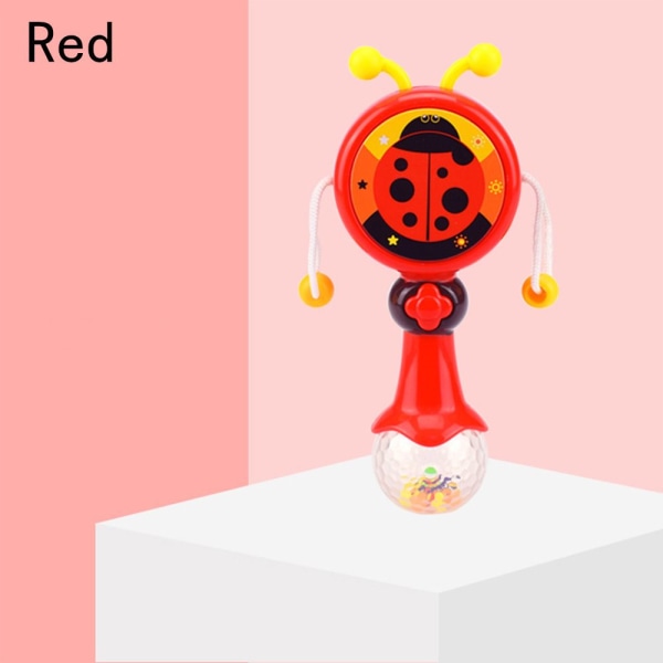 Baby Rattle Toys Musical Toy RÖD red