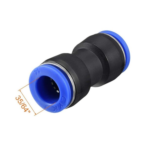 10 st Push To Connector Reducer Fitting Pneumatic Connector