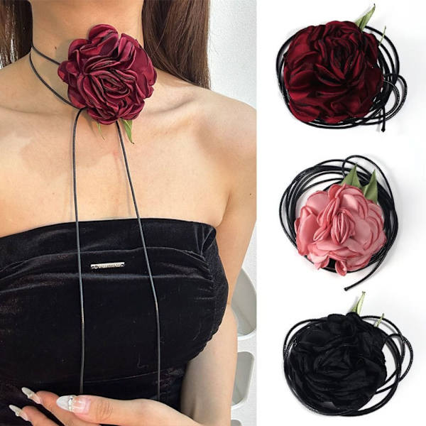 Flower Choker Choker -kaulakoru 2 2 2