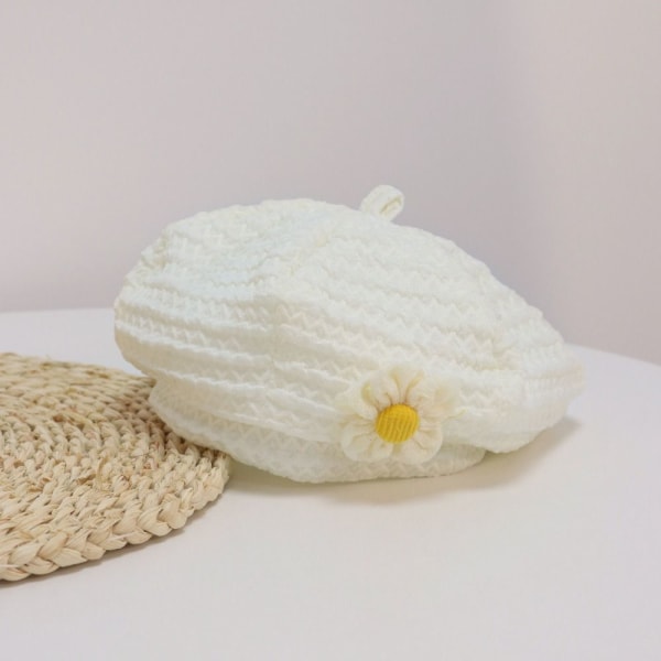 Baby Baskerhat Solhætte HVID White