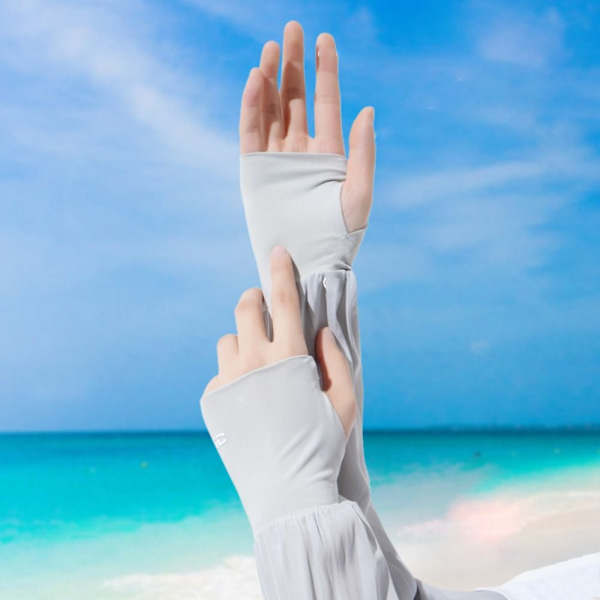 Ice Silk Sleeve Solbeskyttelsesærmer SORT black