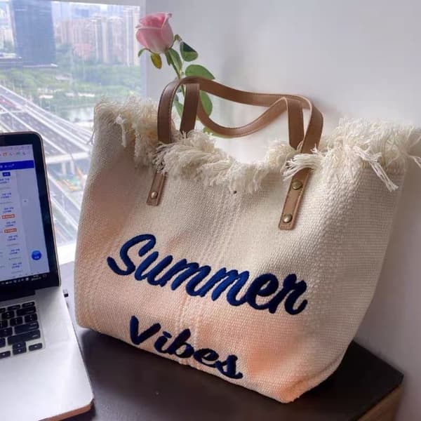 Skuldervesker Tote Bag HVIT white