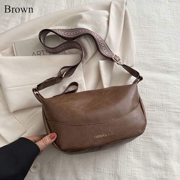 Axelväskor Messengerväskor BRUN brown