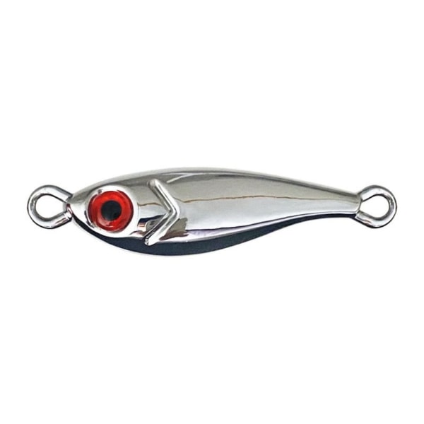 Fiskedrag Metal Jig Lure SILVER 40G 40G silver 40g-40g