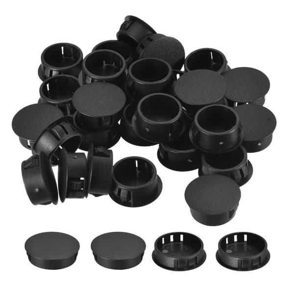 26st Hålpluggar Knockout Låspluggar GRÅ 26ST Gray 26Pcs