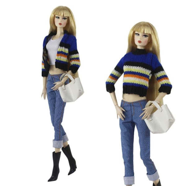 30cm kvinnliga jackor docka cardigans klänningar 2 2 2