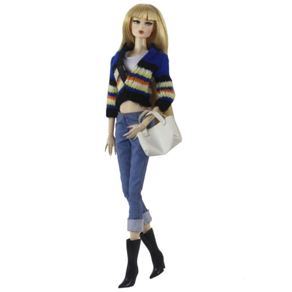 30 cm kvinnelige jakker dukke cardigans kjoler 1 1 1