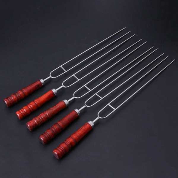 5 Stk Barbecue Stick BBQ Nål Lange Kebabespyd 5pcs