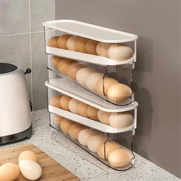 Egg Oppbevaringsboks Eggholder Egg Oppbevaringsstativ