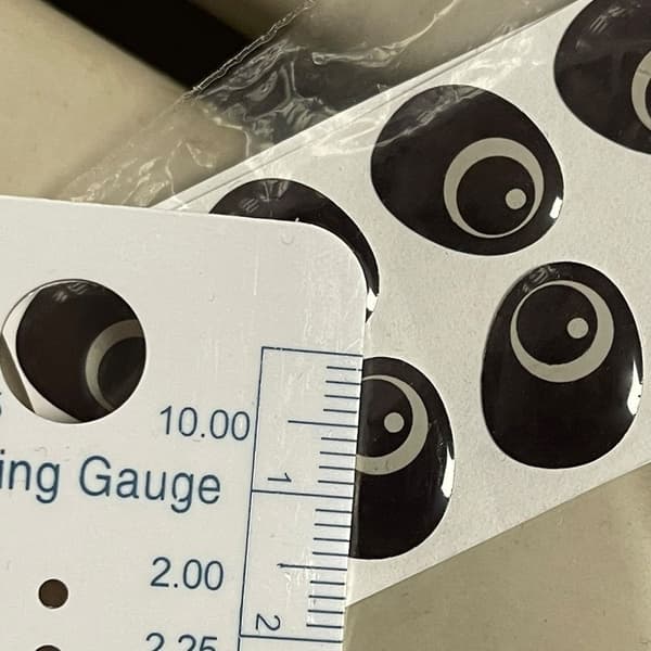 Panda Dockor Ögon Glas Dockögon STIL B-10PAR STIL Style B-10Pair