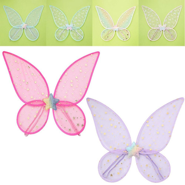 Fairy Wings Dress-Up Wings MULTICOLOR FJÄRIL FJÄRIL multicolor butterfly-butterfly