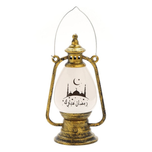 Eid Al Fitr Ramadan Home Lampe BRONZE GULD BRONZE GULD