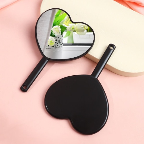 Love Makeup Mirror Mini Kärleksspegel SVART black