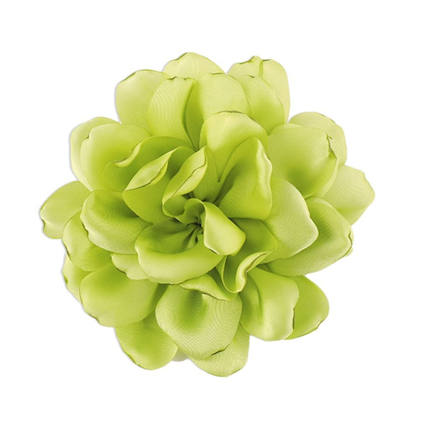 Romanttinen ruusu rintakoru kangas Ruusukukka Pin-up rintakoru VIHREÄ green