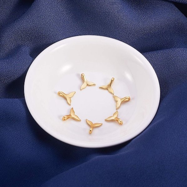 Whale Tail Shape Charms Whale Fish Tail Vedhæng Hale Shape
