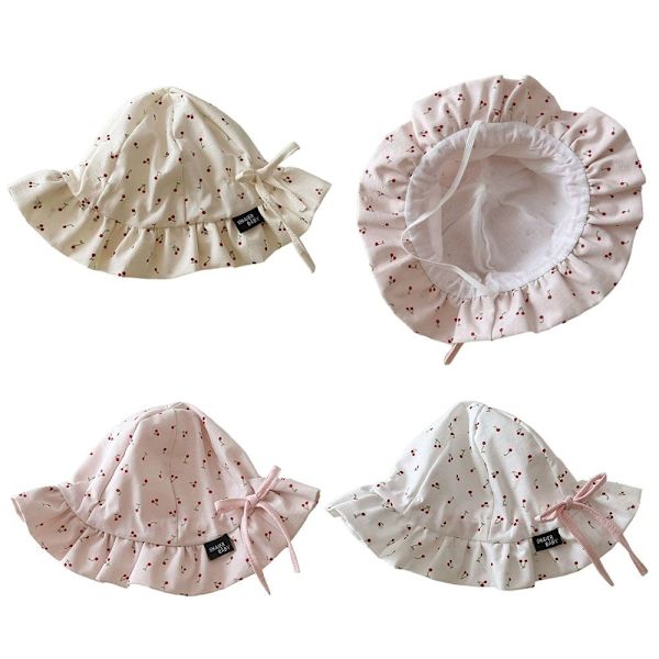 Kids Bucket Hat Baby lippalakit VALKOINEN white