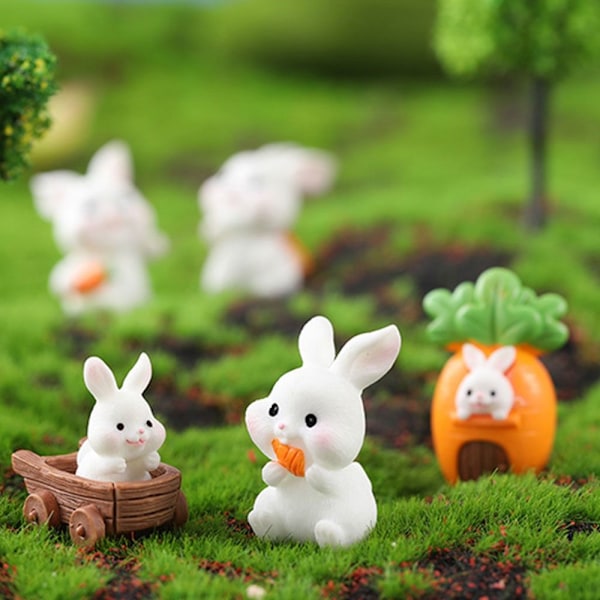 Miniatyyri kanin hahmo Sarjakuva pupupatsas 3 3 3