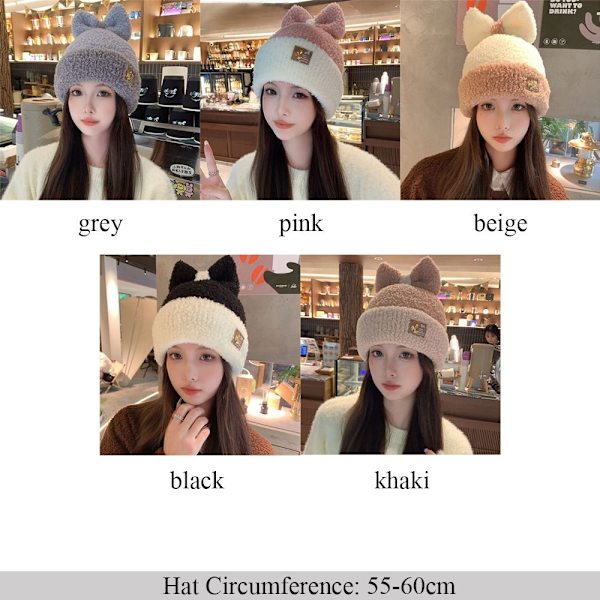 Plys Hat Beanie Hat SORT black