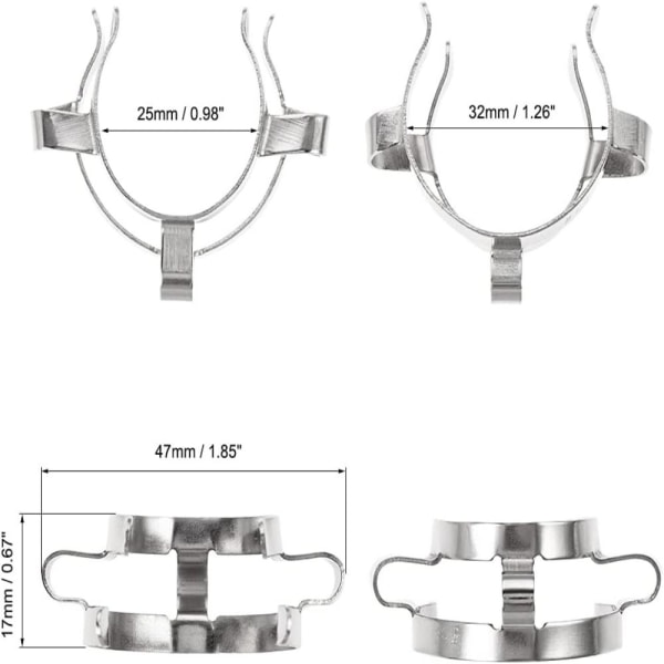 Joint Clip Lab Clamp -kiinnityspidikkeet 22MM/24MM 22mm/24mm