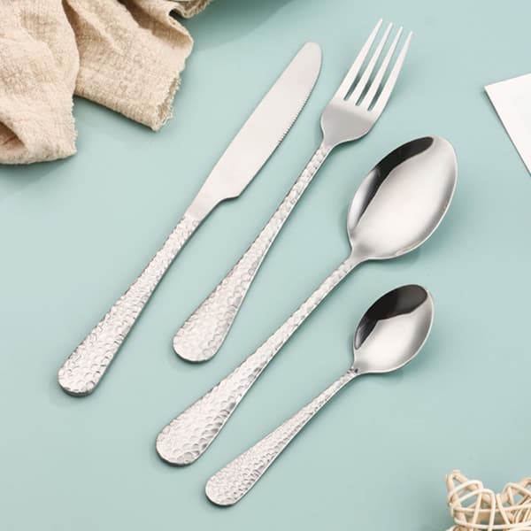 8 st Teskedar Dessertskedar SILVER Silver