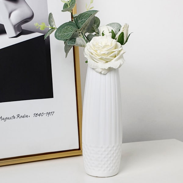 Blomvas Blomkruka VIT White