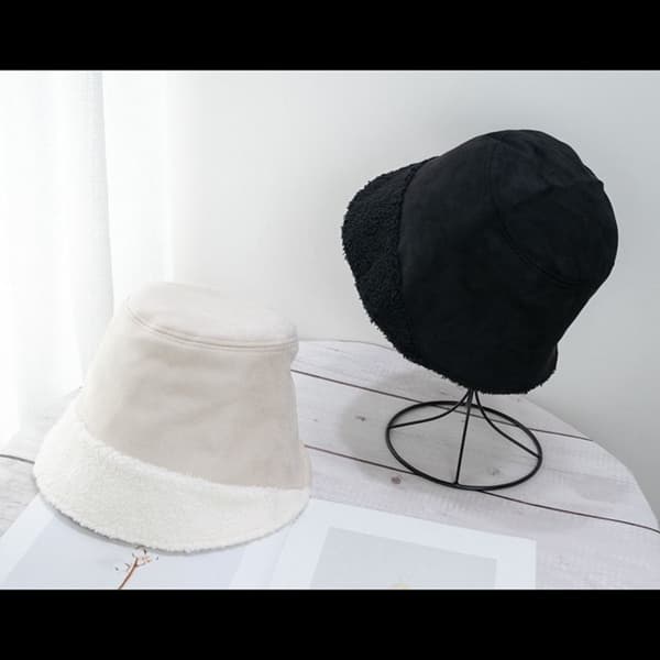 Patchwork Hatt Plyschkant Hatt ARMY GREEN Army Green
