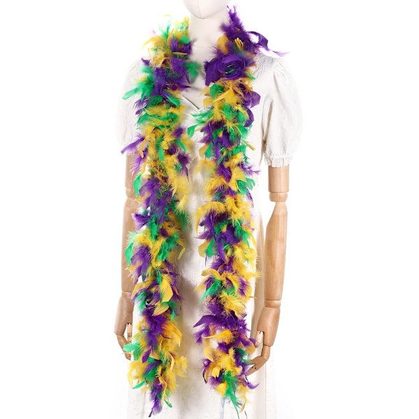 Mardi Gras Feather Boa Boa Feathers Mardi Gras
