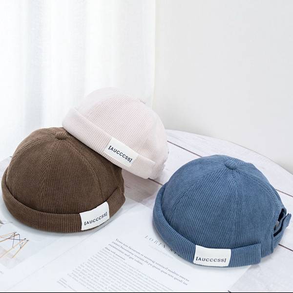 Naiset Beret Baret Cap COFFEE Coffee