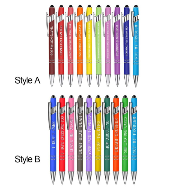 Sjove Penne Glitter Pen STYLE A STYLE A Style A