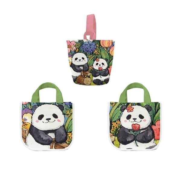 Panda Bøtteveske Matpose 4 4 4