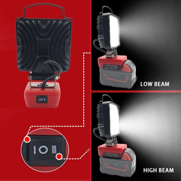 Arbeidslys WorkLight Torch Utendørs Engineering Lighting Tool