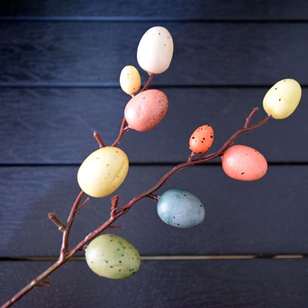 Påskeegg Treet Gren Maling Skum Egg A A A
