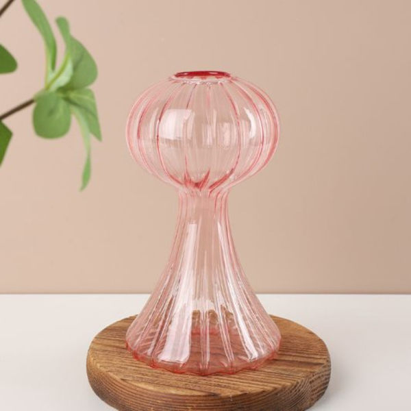 Blomflaska Glasvas RÖD red