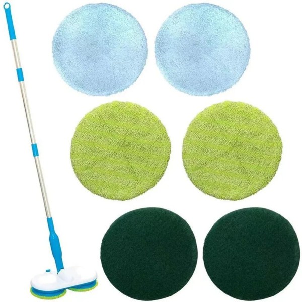 Trådlös Elmopp Sladdlös Spin Mopper Automatisk Golv