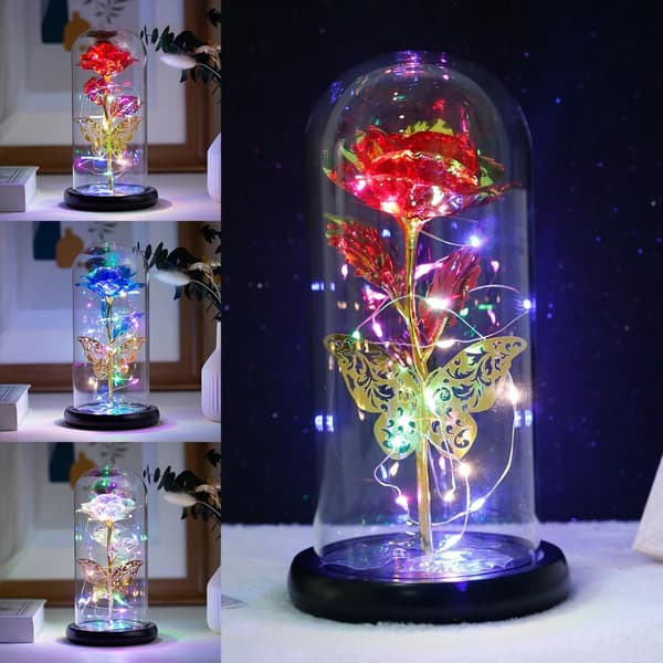 Rose Lys Rose Lampe MULTIFARGE multicolor
