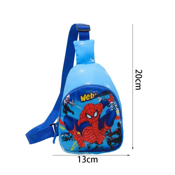 Anime axelväska för barn Spider Man Chest Bag 2 2