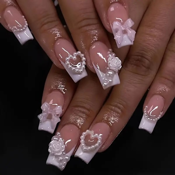 Ballerina False Nails Fake Nails XSS51 XSS51 XSS51