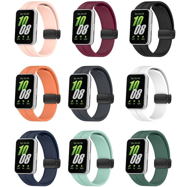 Silikone Armbåndsrem MØRK GRÅ Dark Grey