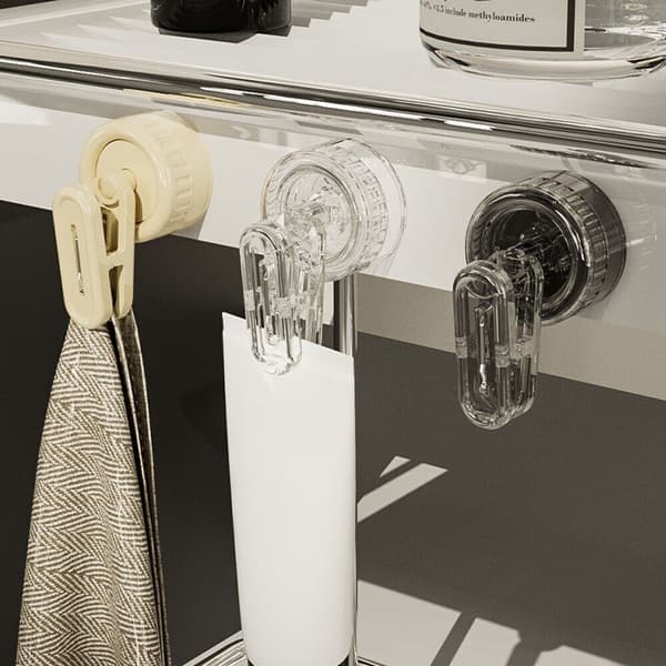 Sugpropp Förvaringsklämma Kylskåpsmagnet BEIGE beige