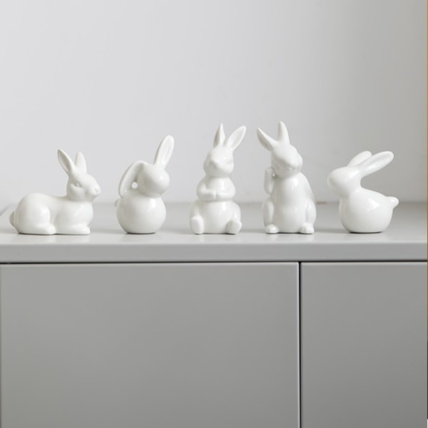 Påskharefigurer Kaninskulptur C C C