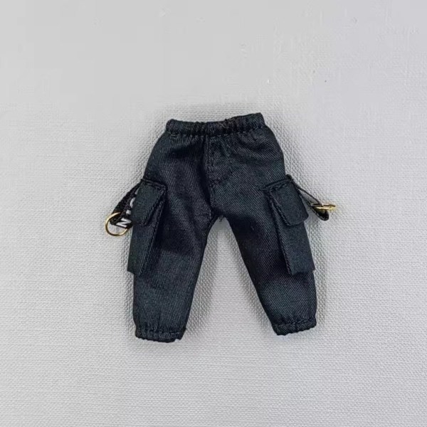 Dockkläder Dockbyxor SVART Black