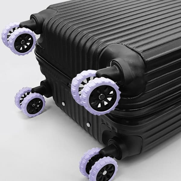 8 delar/set Skydd för resväskhjul Purple 8Pcs-8Pcs