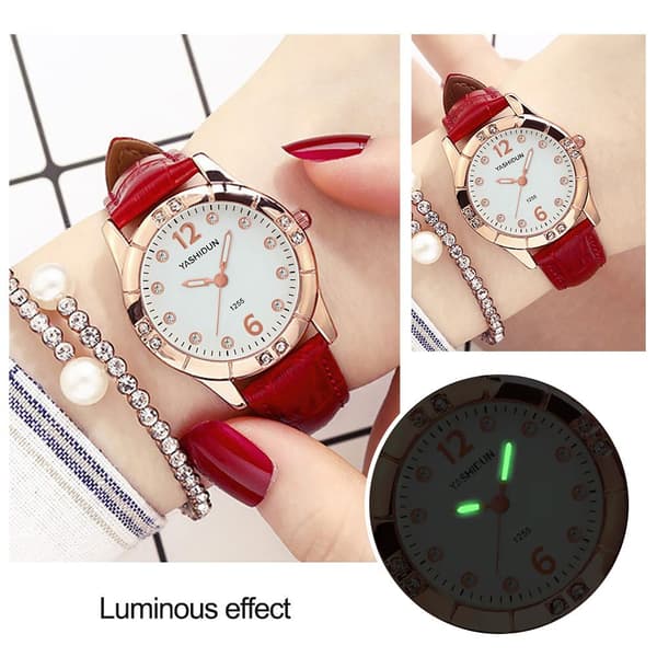 Damklocka Kvarts Armbandsur 2 2
