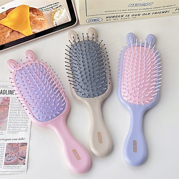 Lockigt hår Borste Untangling Comb 3 3 3